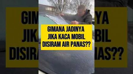 Kenapa Kaca Mobil Tidak Gampang Pecah❓Ternyata Ini Alasannya‼️#faktaunik #education #shorts #fyp