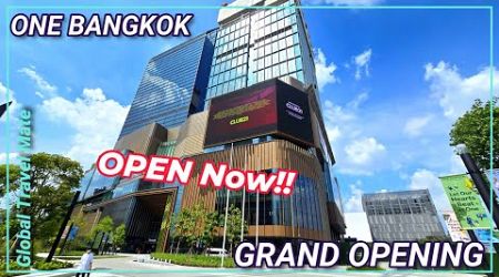 Grand Opening One Bangkok Luxury Shopping Malls 