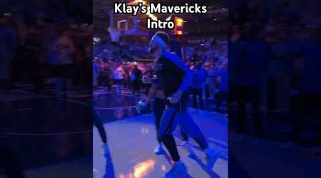 Klay Thompson makes his official Mavericks debut!