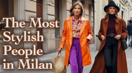 Milan Street Fashion October 2024. How Italian Fashionistas wear fall trends. The Best fall coats