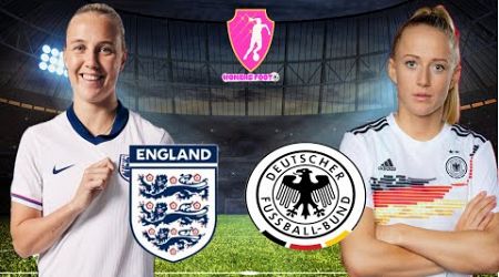 England vs Germany women’s international friendly football