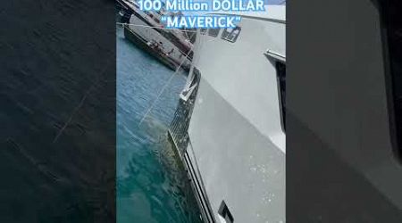 100 Million Dollar “MAVERICK” YACHT! #shorts #subscribe #youtubeshorts #topgunmaverick