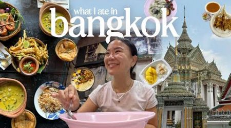 bangkok food diaries | foodie spots, how solo-travelling saved me, taking a break &amp; recovery update