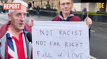 Thousands of Tommy Robinson fans descend on central London