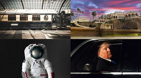 Luxury train travel, a 'sand castle' mansion, and Prada spacesuits: Lifestyle news roundup