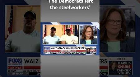 Harris, Dems &#39;don’t want to protect&#39; our jobs, Steelworker local union VP says #shorts