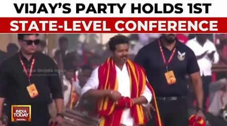 Thalapathy Vijay&#39;s First Political Conference: TVK Gains Ground | India Today | Tamil Nadu News