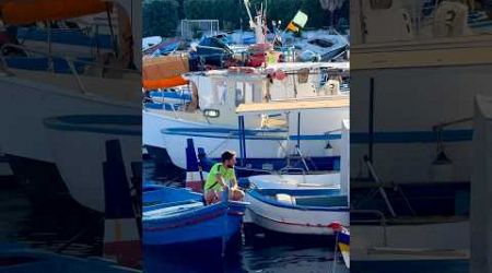 Docking boats in Palermo