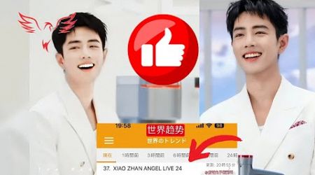 Xiao Zhan Rocks Global Trends with &quot;Angel&quot; Livestream – Popular Styles Sell Out Instantly!#xiaozhan