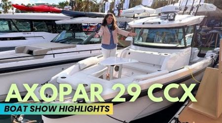 Axopar 29 CCX World Premiere &amp; Walkthrough at Cannes Yachting Festival 2024 | BoatTEST