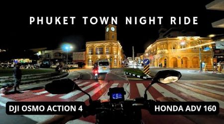 Phuket town night ride with DJI OSMO ACTION 4| Ночной обзор|