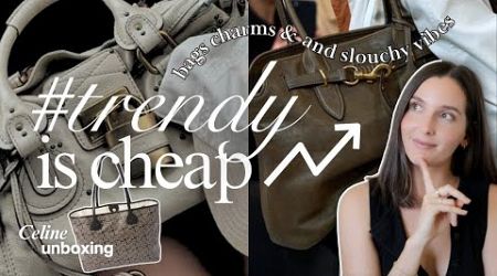 TOP 3 HANDBAG TRENDS FOR THE SEASON | Achieve the same look on a budget - plus a Celine unboxing 