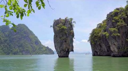 Exploring James Bond Island | The Iconic Pang Nga Bay Adventure in Thailand! #jamesbondisland