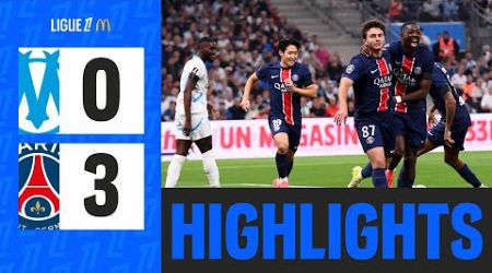 Le PSG CORRIGE l&#39;OM dans le Classico | 9ème journée - Ligue 1 McDonald&#39;s 24/25