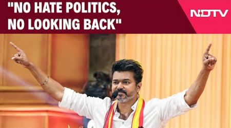 Actor Vijay | &quot;No Hate Politics, No Looking Back&quot;: Actor Vijay&#39;s Political Splash