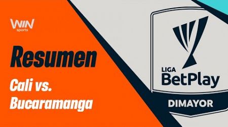 Cali vs. Bucaramanga (resumen y goles) | Liga BetPlay Dimayor 2024-2 | Fecha 15