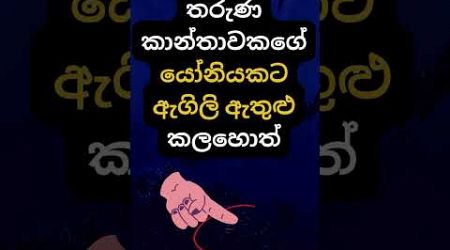 හම්බෝ දන්නවද එයාලට වෙන දේ 