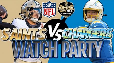 Saints vs. Chargers Week 8 LIVE Watch Party! ⚜️