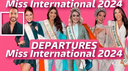 MISS INTERNATIONAL 2024 - DEPARTURES