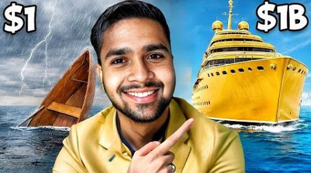 &quot;$1 vs $1,000,000,000 Yacht - Kya Farak Hai?&quot;