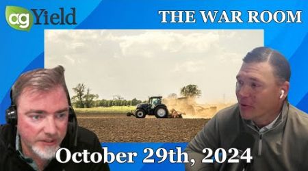 The War Room: Yield Trends, Harvest Impact &amp; Seasonal Insights Tuesday, October 29th, 2024