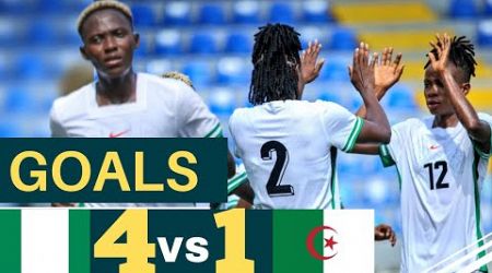 Nigeria Super Falcons 4 VS 1 Algeria - GOALS &amp; HIGHLIGHT - 2024 International Women’s Friendly