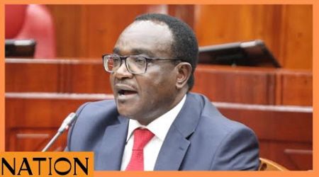 LIVE:Education CS Julius Ogamba appears before Senate