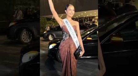 Ayan Na! Miss Thailand Standout Arrival Look &amp; Outfit Miss Universe 2024 Thailand