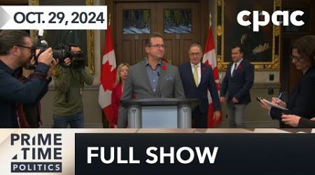 PrimeTime Politics: Bloc Québécois say government&#39;s days are numbered – October 29, 2024