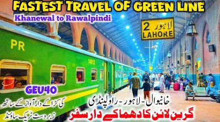 Green Line Economy Class Fastest Travel from Khanewal to Rawalpindi