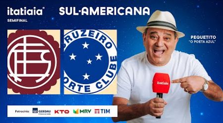 LANÚS-ARG X CRUZEIRO AO VIVO NA ITATIAIA | REACT DA SEMIFINAL DA COPA SUL-AMERICANA