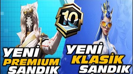 YENİ PREMIUM SANDIK | YENİ KLASİK SANDIK | YENİ ÖZEL SANDIK | BUZ DİYARI | YENİ NİHAİ | PUBG MOBILE