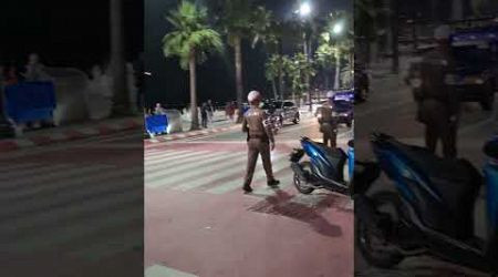 Pattaya traffic sting. Remember to wear your helmet if you are on a motorbike!