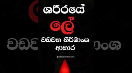 මස් , මාළු කන්නම ඕනේ නෑ 