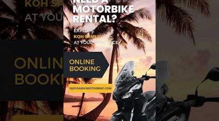 Scooter Rental - Koh Samui 