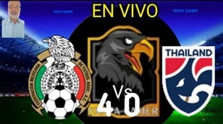 TUDN / Mexico vs Thailand 4 0 En Vivo Live 