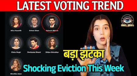 Bigg Boss 18 LATEST VOTING Trend | Pura Game Change, Ye Hoga Shocking Eviction