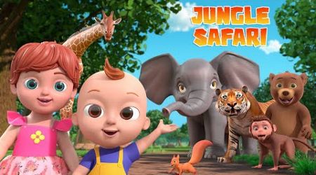 Going To the Forest (Jungle Safari) Wild Animals for Kids + More Nursery Rhymes &amp; Songs by Beep Beep