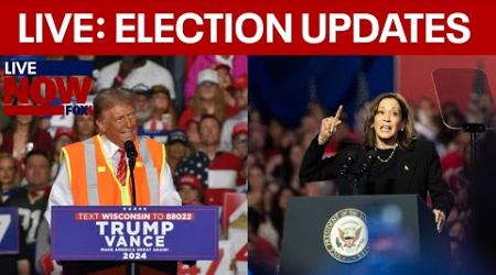 LIVE: Trump-Harris campaign updates &amp; more top stories | LiveNOW from FOX