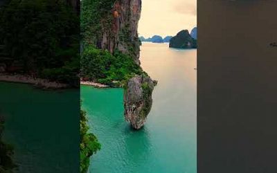 Phang Nga Bay , Thailand #travel #travelgram #tourist #thailand #jamesbond #island #shorts #trending