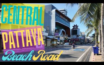 [4K] Central Pattaya Beach Road Early Morning Walk Soi 13/2 Soi 15 November 19 2024