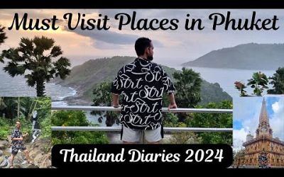 Phuket Thailand| Vlog| Must Visit Places| Best Places| Ton Sai Waterfall| Promthep Cape| Wat Chalong