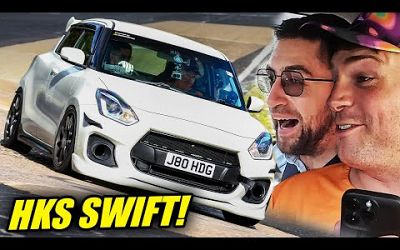 HKS Suzuki Swift Sport vs UNBELIEAVABLE Track Conditions! // Nürburgring