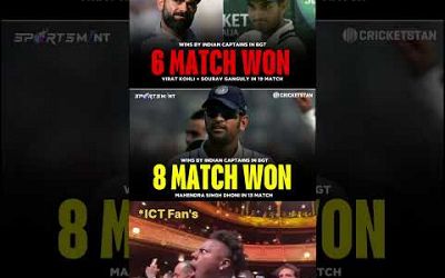 MS Dhoni has 8 wins in the BGT Shocking- He has more wins than Virat Kohli + Sourav Ganguly combined