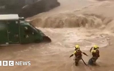 Watch: Hailstorms and floods sweep through parts of Spain