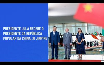 Presidente Lula recebe o presidente da República Popular da China, Xi Jinping