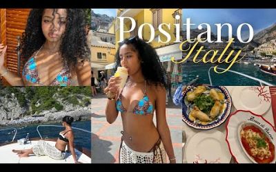 Positano &amp; Capri Italy Vlog: Yacht Day, Music on The Rocks, Beach Days