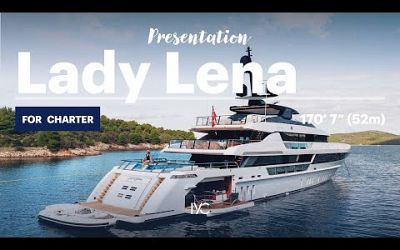 LADY LENA | Mediterranean luxury aboard the 171&quot; (52m) Sanlorenzo superyacht | For charter with IYC