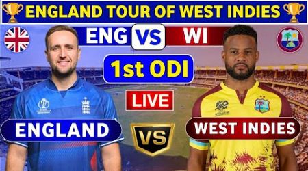 England vs West Indies, 1st ODI | ENG vs WI 1st ODI Match Live Score &amp; Commentary England ODI