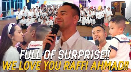 SURPRISE DARI NAGITA DAN SEMUA KARYAWAN UNTUK RAFFI AHMAD!!! CIPUNG, LILY BIKIN RAFFI TERHARU!!